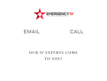 Tablet Screenshot of emergencyiv.com
